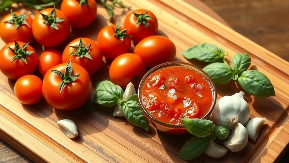 Tomatsås recept med färska tomater